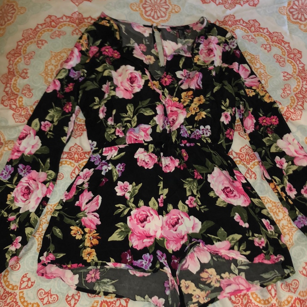 Floral Romper